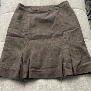 Semi Flared Plaid Work skirt